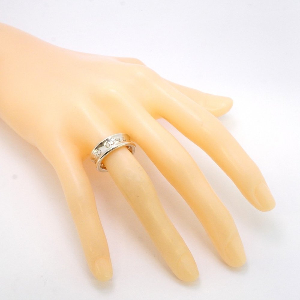 Tiffany Ring Narrow Silver 925 Size 10.5 Ladies - Picture 7 of 11